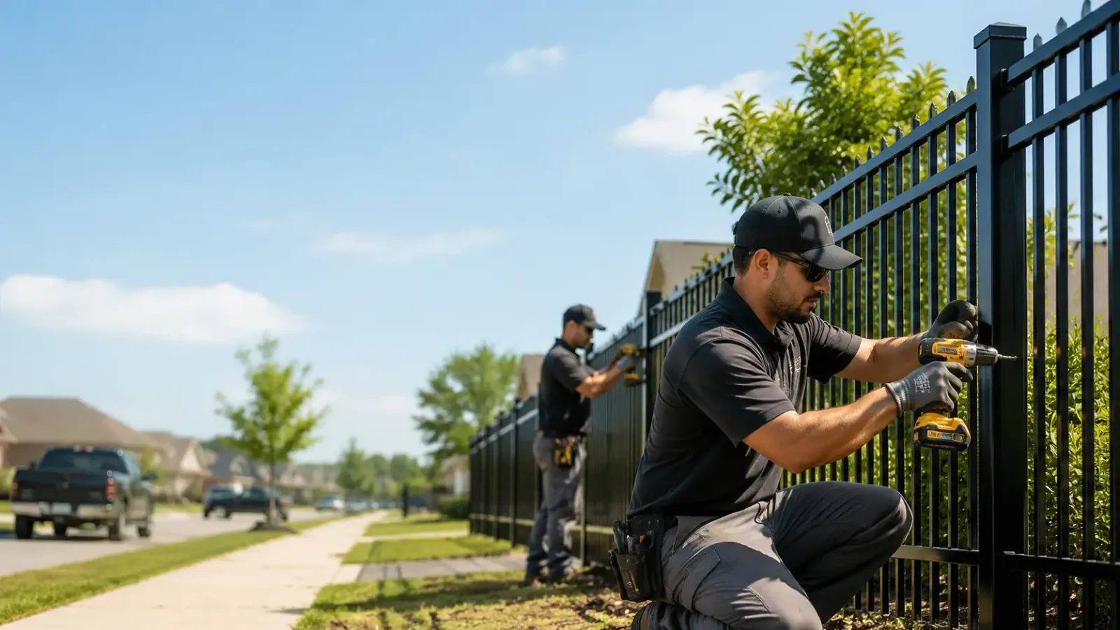 Metal Fence Installation in Hazel Hurst, PA
